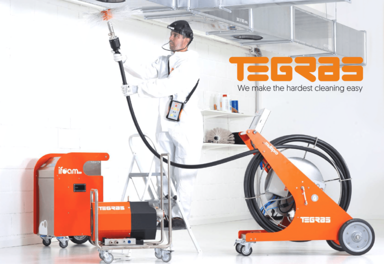Tegras partner Amir COnstruction Cleaning System